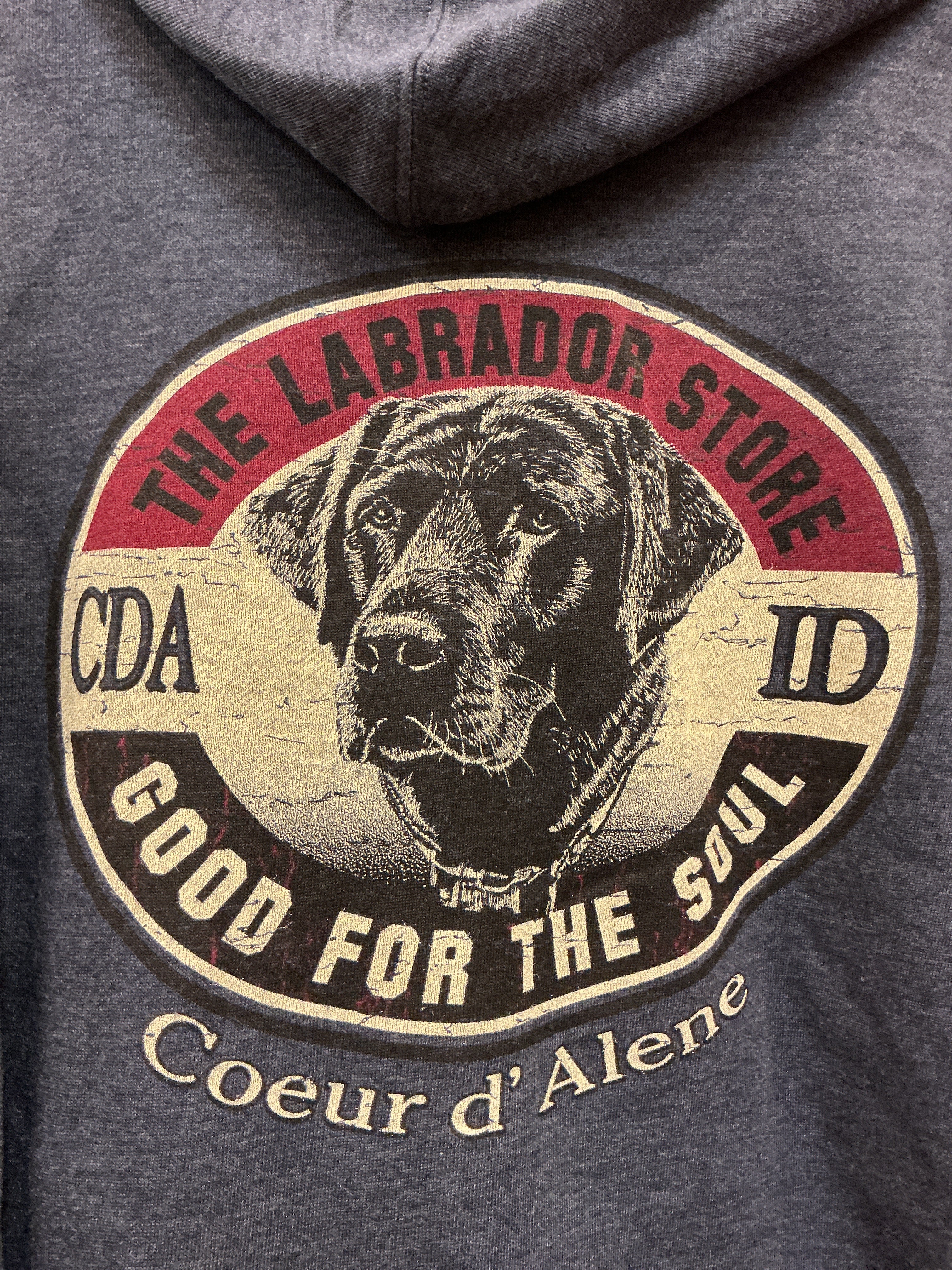 Good For The Soul Black Lab Hoodie