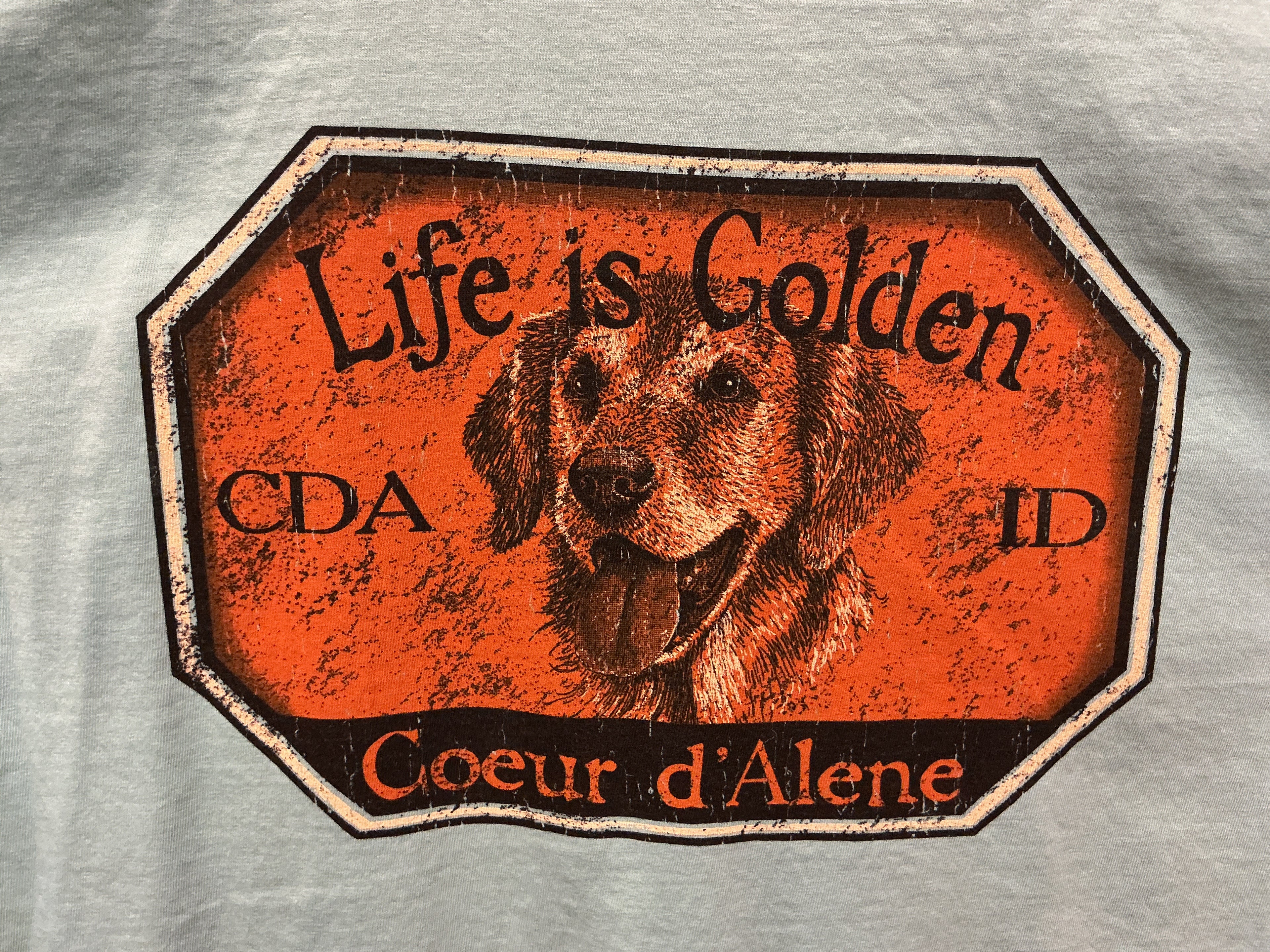 Life is Golden Retriever TShirt