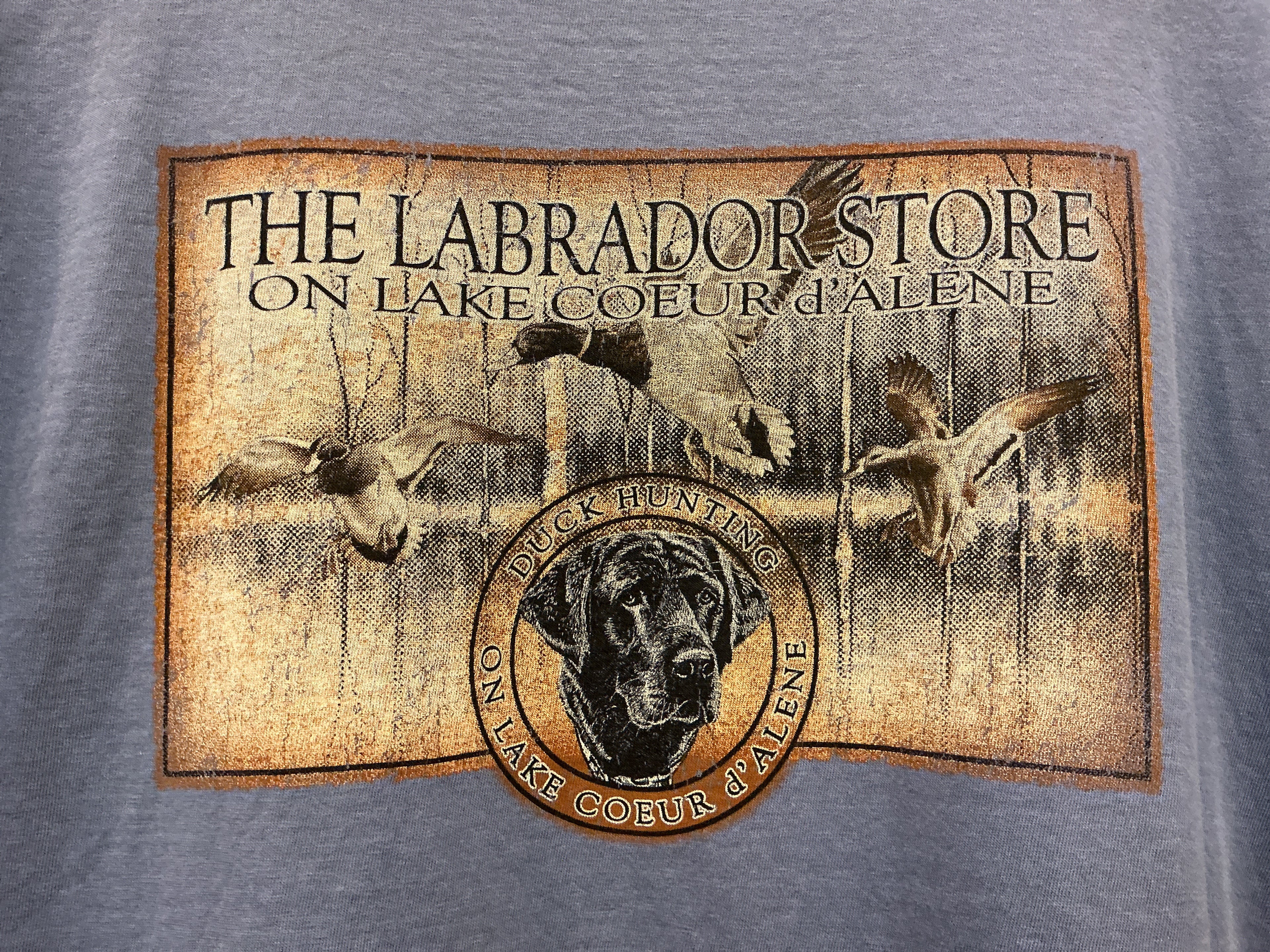 Black Lab Mallard Long Sleeve Shirt
