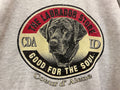 Good For The Soul Black Lab Crew Sweatshirt